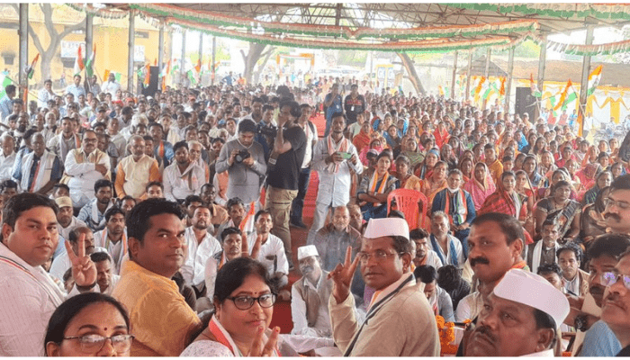 मंहगाई से त्रस्त देश और छत्तीसगढ़ प्रदेश की जनता,जन जागरण पदयात्रा में उमड़ रही हजारों-हजार की भीड़