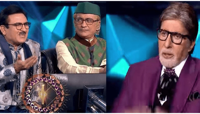 KBC 13: जेठालाल ने अमिताभ बच्चन से ये सवाल