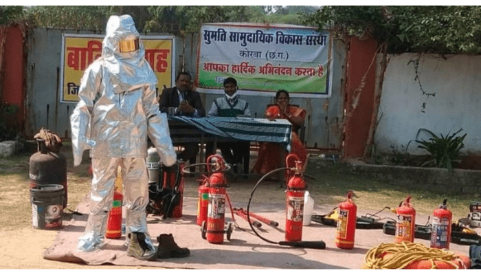 छत्तीसगढ़ : बालिका गृह की बच्चियों ने सीखे आग से बचाव के तरीके