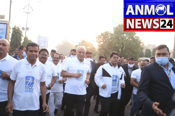 स्वाभिमान और गर्व की दौड़ में सीएम भूपेश के साथ दौड़ा पूरा छत्तीसगढ़