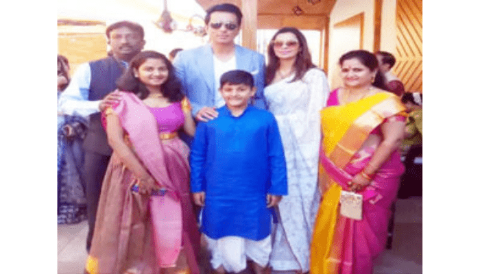 राजधानी रायपुर के एक शादी पार्टी में पहुंचे एक्टर सोनू सूद