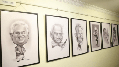 छत्तीसगढ़ : कार्टून फ़ेस्टिवल : बंगलोर में लगी केरिकेचर प्रदर्शनी में सबसे पहले छत्तीसगढ़ के मुख्यमंत्री भूपेश बघेल को दिया गया स्था