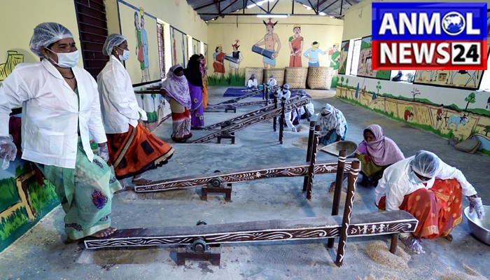 Traditional Dheki of Chhattisgarh: पारंपरिक ढेकी सेे महिलाओं को आत्मनिर्भर बनाने की अभिनव पहल
