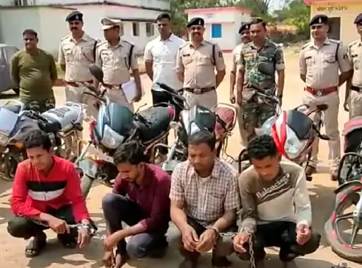 Bike theft in kanker