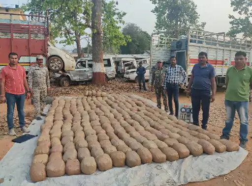 Hemp smuggling in Kondagaon