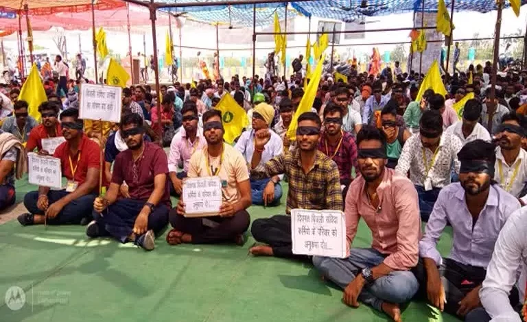 Protest in Raipur