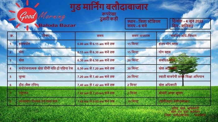 Good Morning Balodabazar