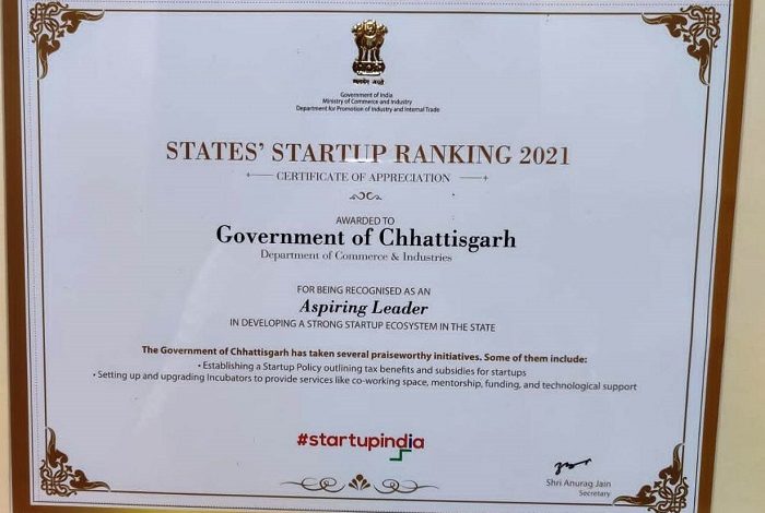 National Award to Chhattisgarh