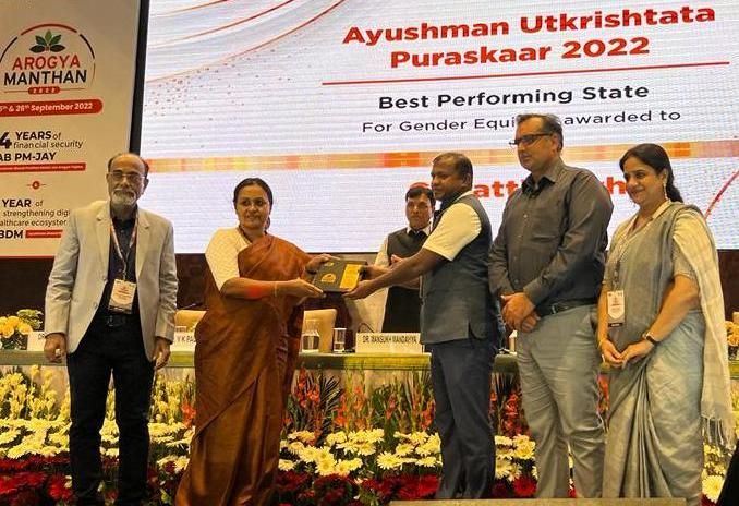 Chhattisgarh Ko Rashtriya Puraskar