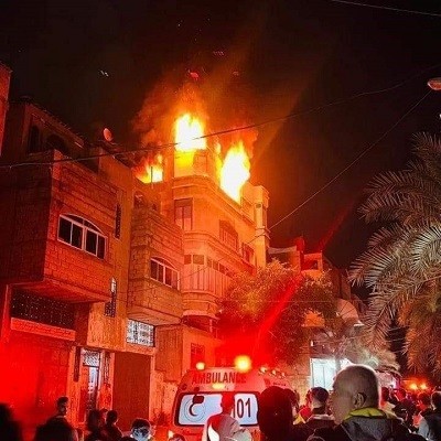 Gaza Fire News