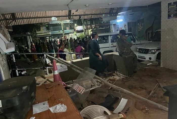 Vizhinjam Police Station Attacked