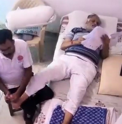 Satyendra Jain Jail Video