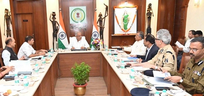 CM Bhupesh Meeting