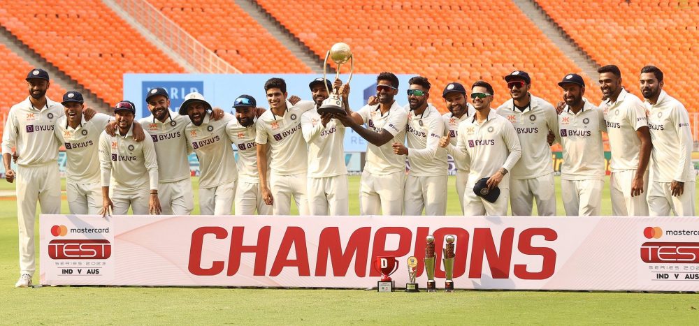 India Win Test Series