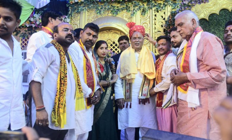 CM Bhupesh in Masturi