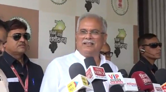 CM Baghel on ED