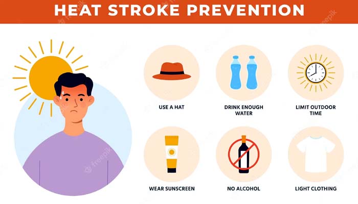 protection from heat stroke