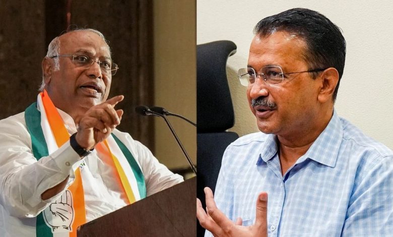 Case on Kejriwal Kharge