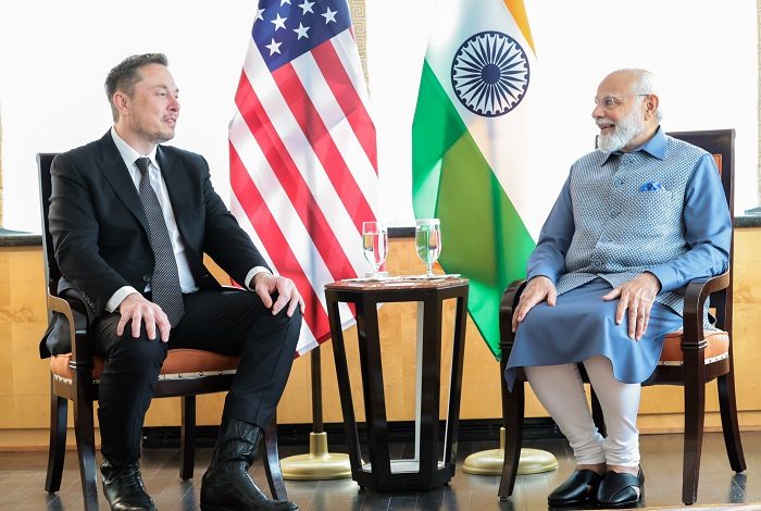 PM Modi Meet Musk