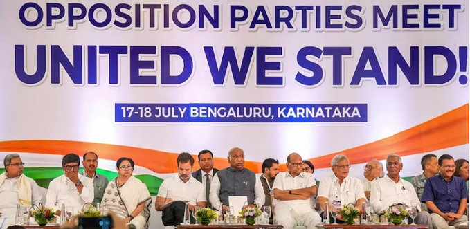 Opposition Alliance INDIA Meeting