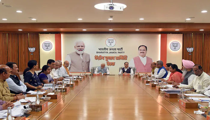 BJP Meeting in Delhi