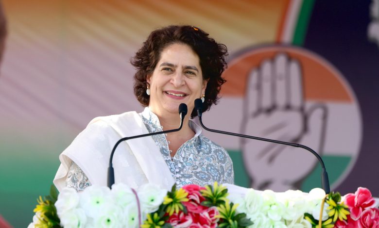 Priyanka Gandhi Dhamtari Tour
