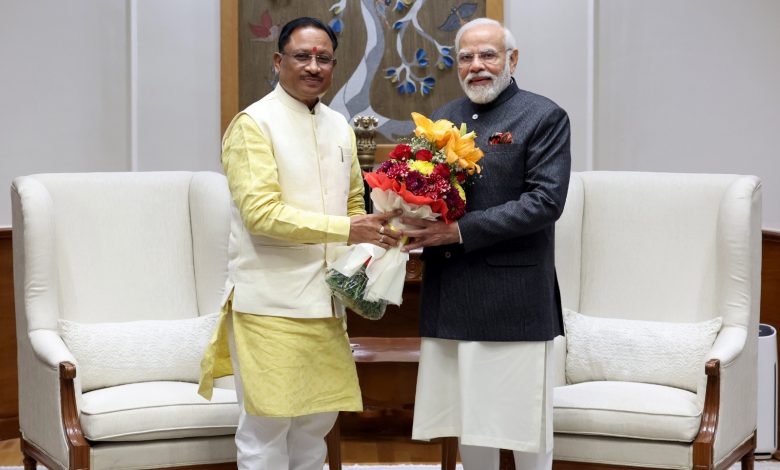 CM Sai Meet PM