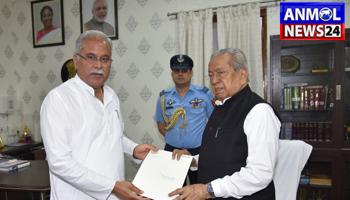 CM Bhupesh Baghel Submitted Resignation