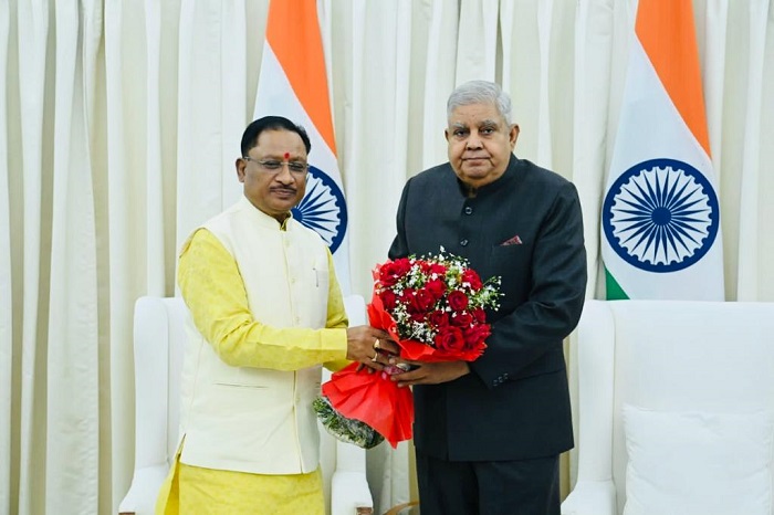 CM Sai Meet Vice President