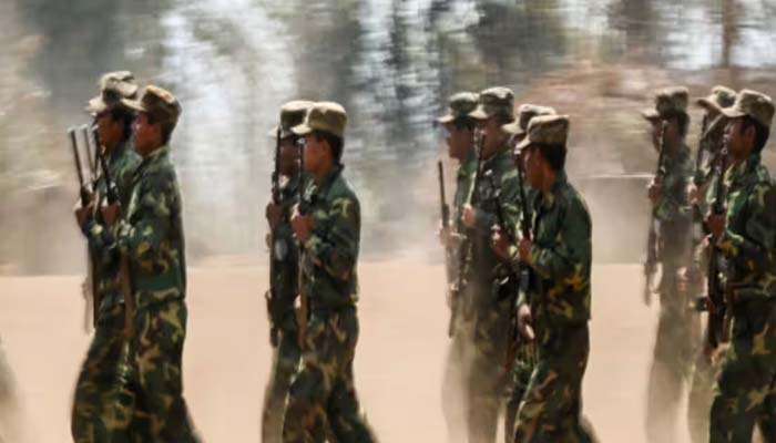 Myanmar Soldiers Flee To Mizoram