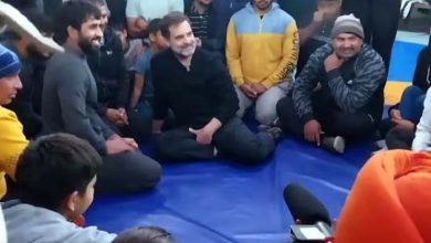 Rahul Gandhi met Bajrang Punia