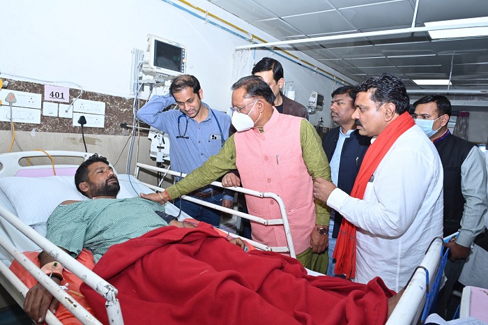 CM Meet injured Soldiers
