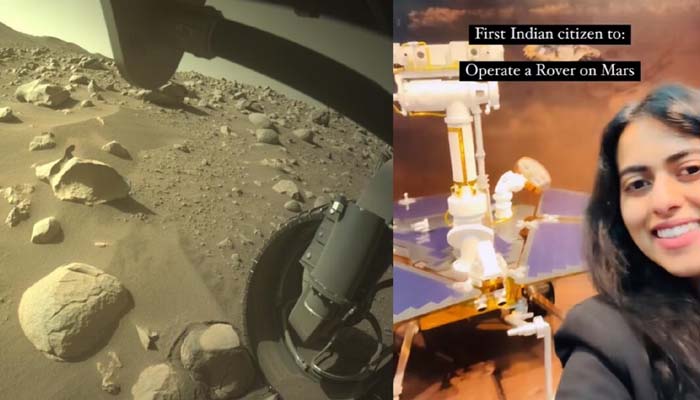 Indian woman on Mars