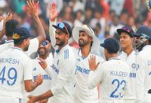 अंगेजो का भारत ने 106 रनों से हराकर तोड़ा घमंड