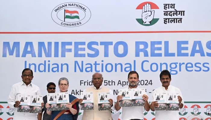 Congress party Manifesto launch
