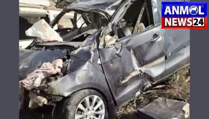 Road accident in Agra