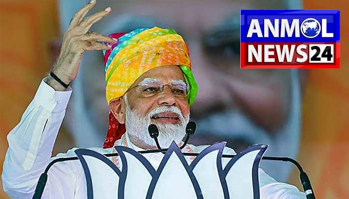 कांग्रेस के मेनिफेस्‍टो पर बरसे मोदी