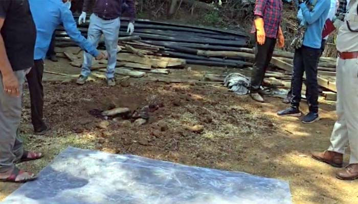 दफ़न थी नवविवाहिता की लाश