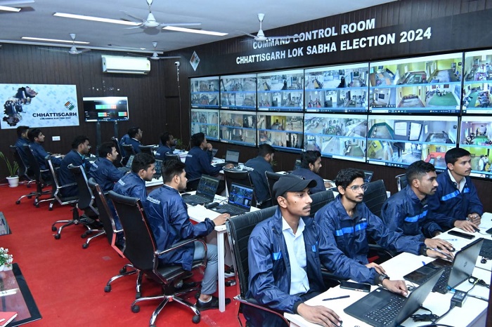 CG Election Control Room