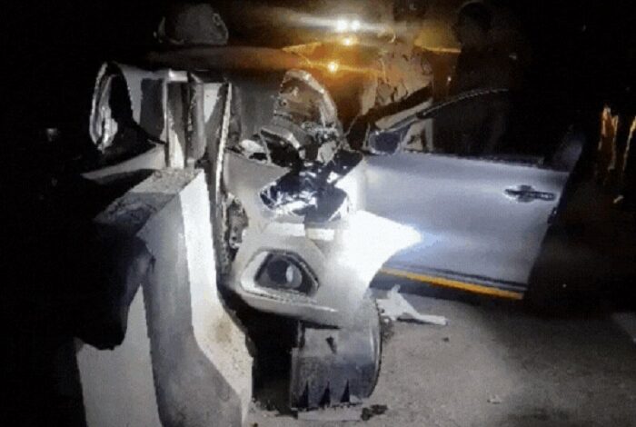 Accident in Etah