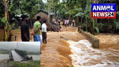मणिपुर में बाढ़ से भयावह हालात