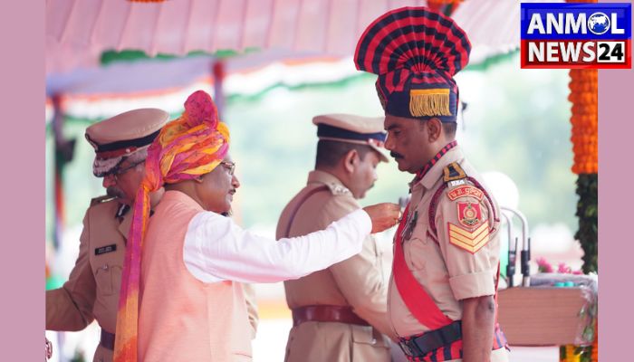 Chhattisgarh Police Honored