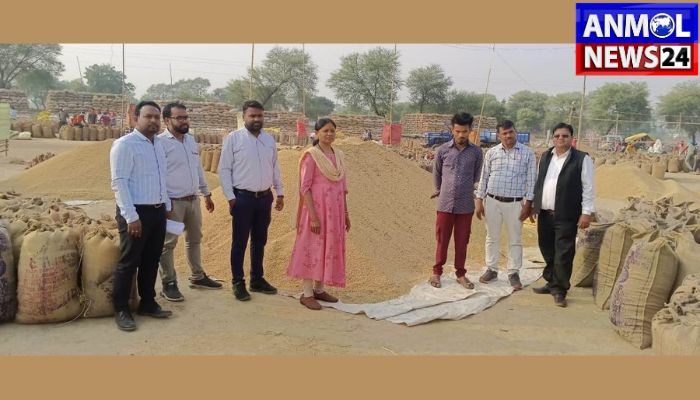 Action on illegal Paddy