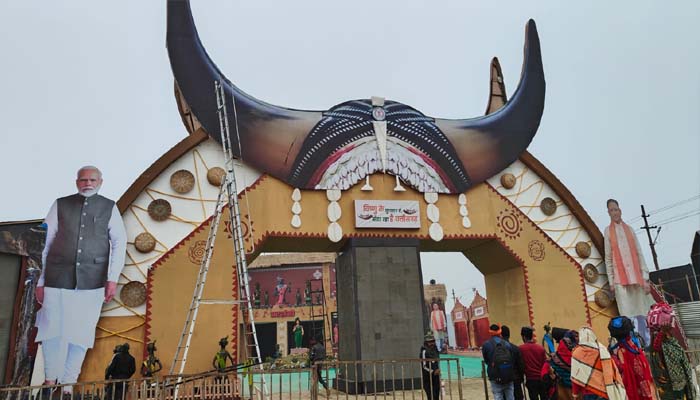 प्रयागराज महाकुंभ में छत्तीसगढ़ पवेलियन