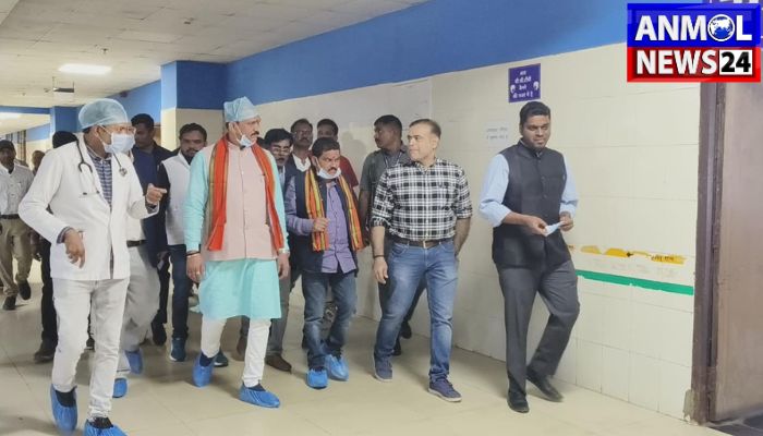 Health Minister in Jagdalpur