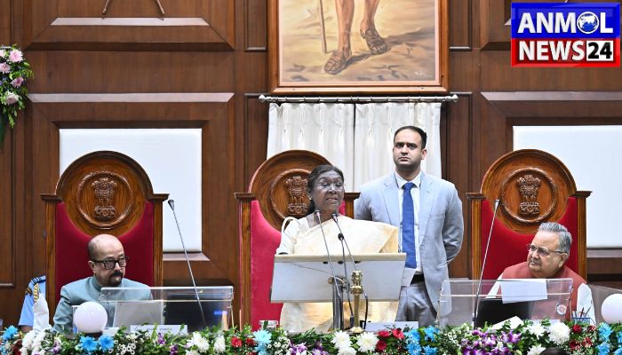 President Murmu in Raipur