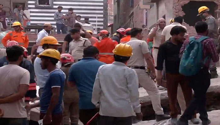 Delhi Building Collapse