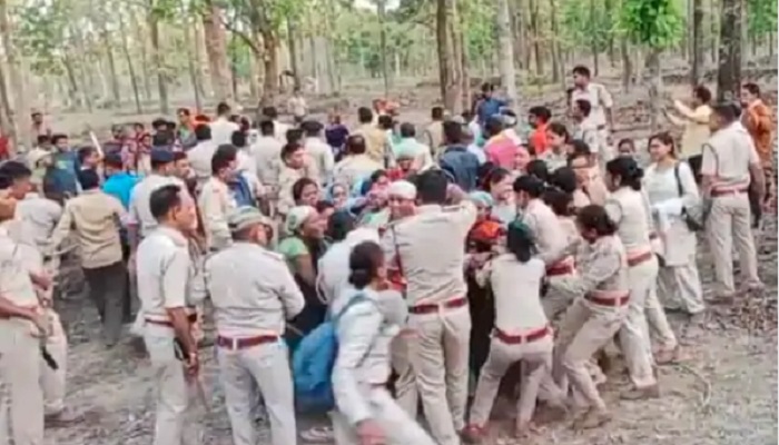 forest land removal Chhattisgarh :