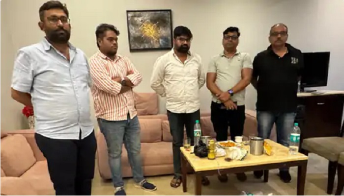 Bilaspur hotel raid :