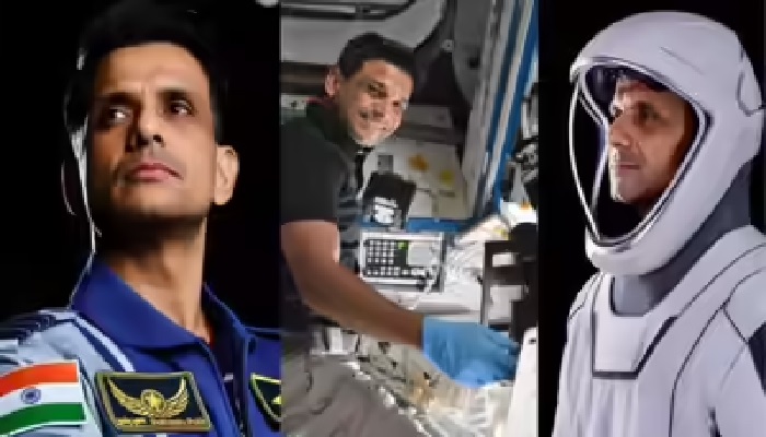 Indian astronaut returns